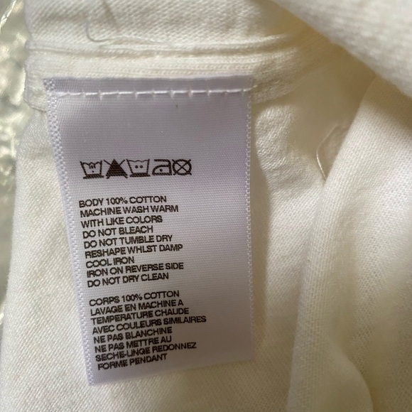 By Anthropologie Cocktail Hour Graphic Tee size M blue NEW - Picture 7 of 9